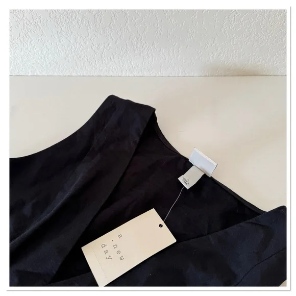 Women’s Fit & Flare Mini Dress a new day Black - Picture 4 of 4